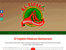 Tablet Screenshot of eltapatiokissimmee.com